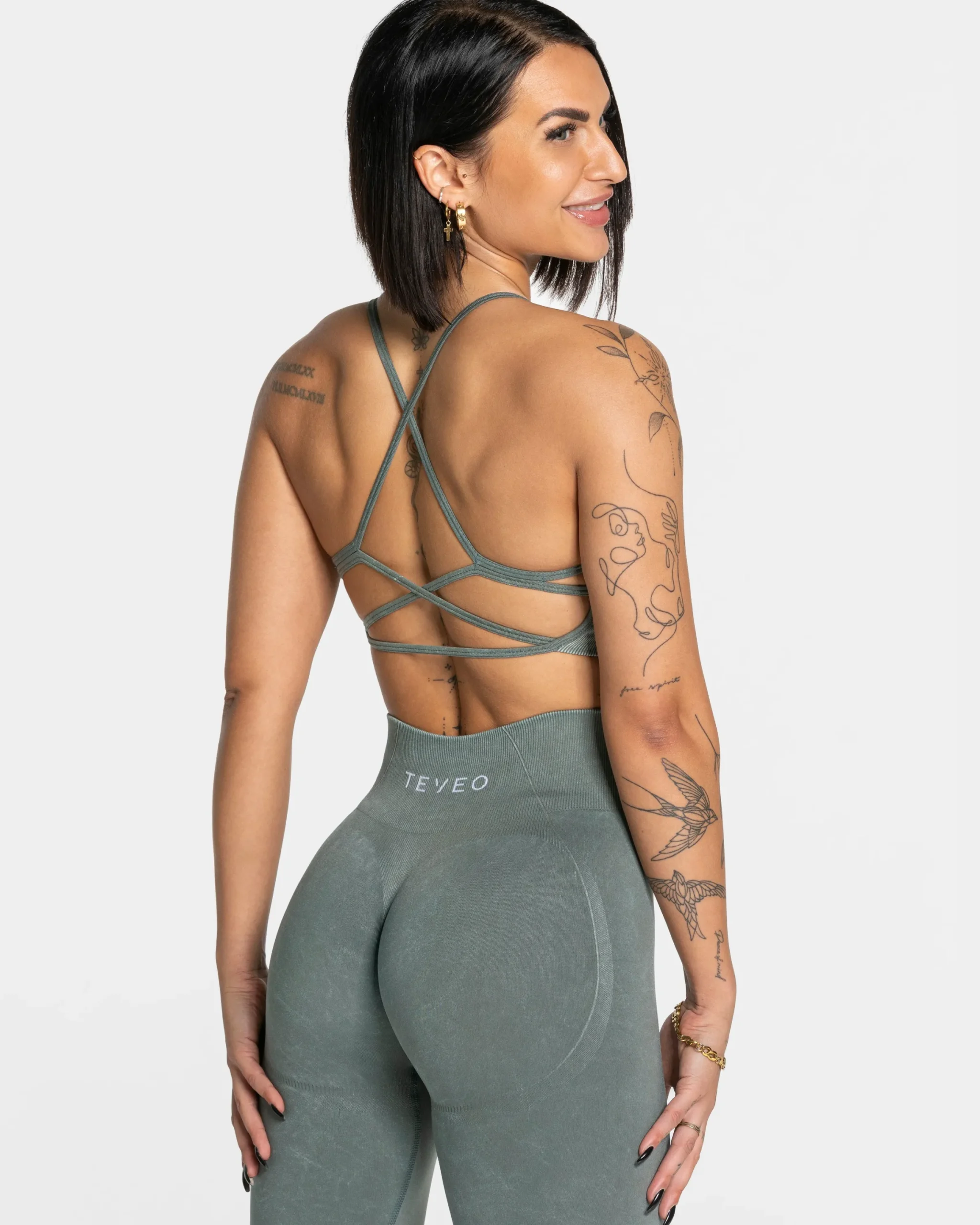 Sale Brassière Acid « Basil » Femme Brassières De Sport