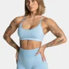 Online Brassière Acid « bleu layette » Femme Brassières De Sport