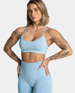 Online Brassière Acid « bleu layette » Femme Brassières De Sport