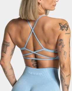Online Brassière Acid « bleu layette » Femme Brassières De Sport