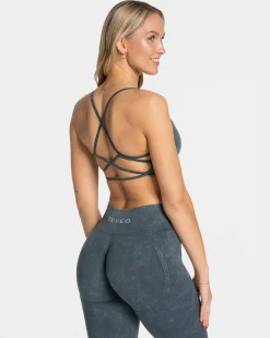 Online Brassière Acid « Bleu marine » Femme Brassières De Sport