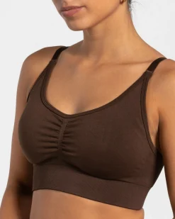 Fashion Brassière Charming Scrunch « marron » Femme Brassières De Sport