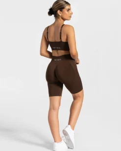 Fashion Brassière Charming Scrunch « marron » Femme Brassières De Sport