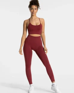 Discount Brassière Elevate « bordeaux » Femme Brassières De Sport