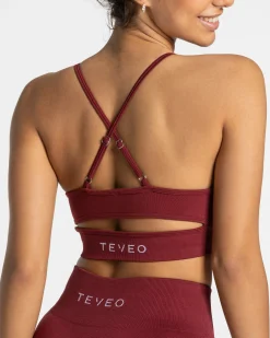 Discount Brassière Elevate « bordeaux » Femme Brassières De Sport
