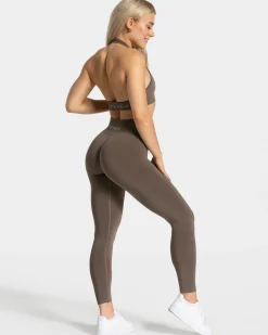 New Brassière Everyday Neckholder « taupe » Femme Brassières De Sport