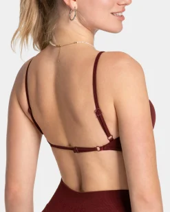 Fashion Brassière Femme Backless « bordeaux » Femme Brassières De Sport