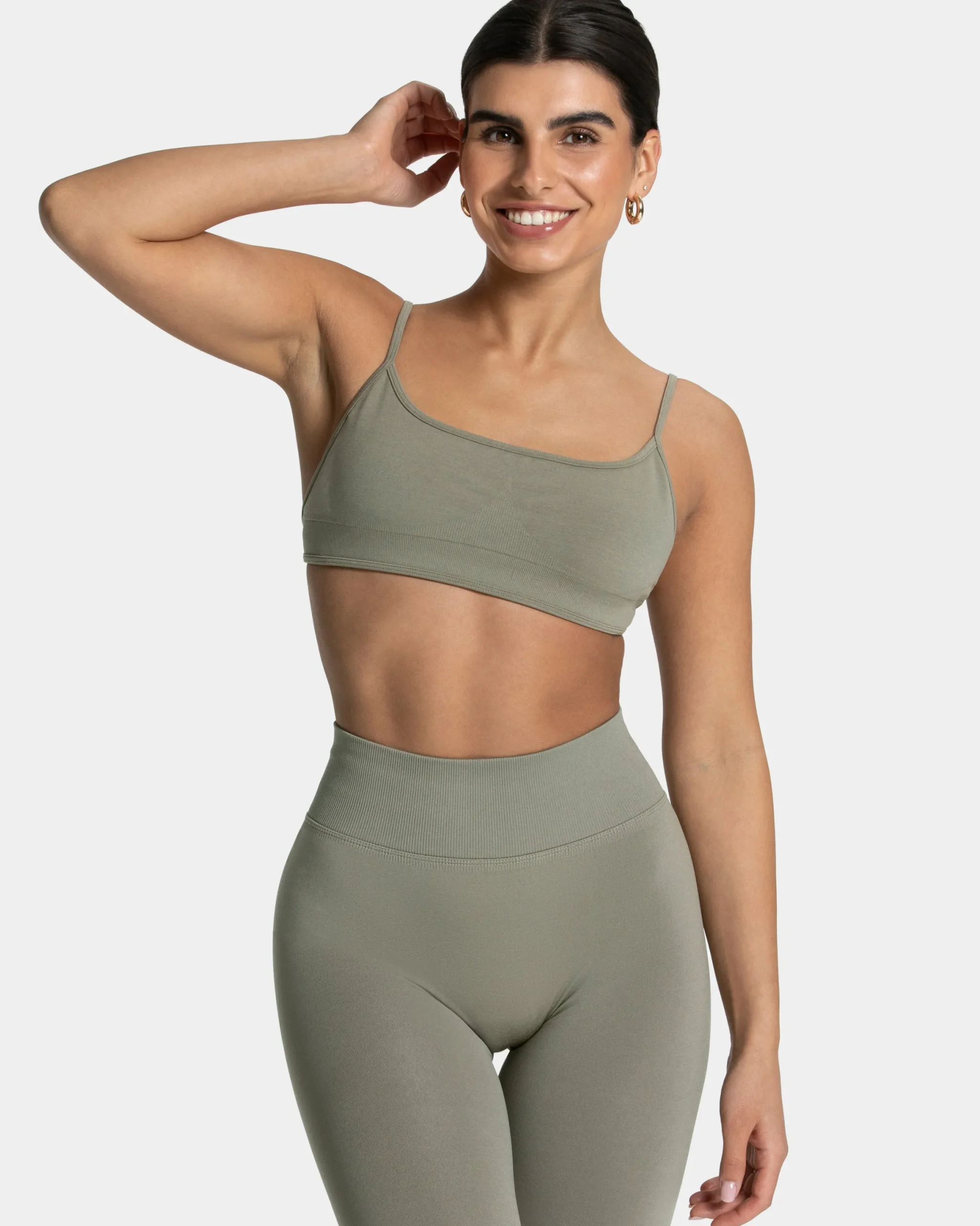 Hot Brassière Femme Backless « kaki » Femme Brassières De Sport