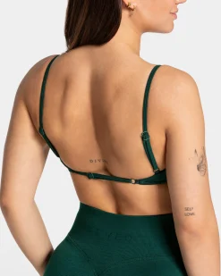 Outlet Brassière Femme Backless « vert foncé » Femme Brassières De Sport