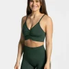Discount Brassière Focus « vert foncé » Femme Brassières De Sport