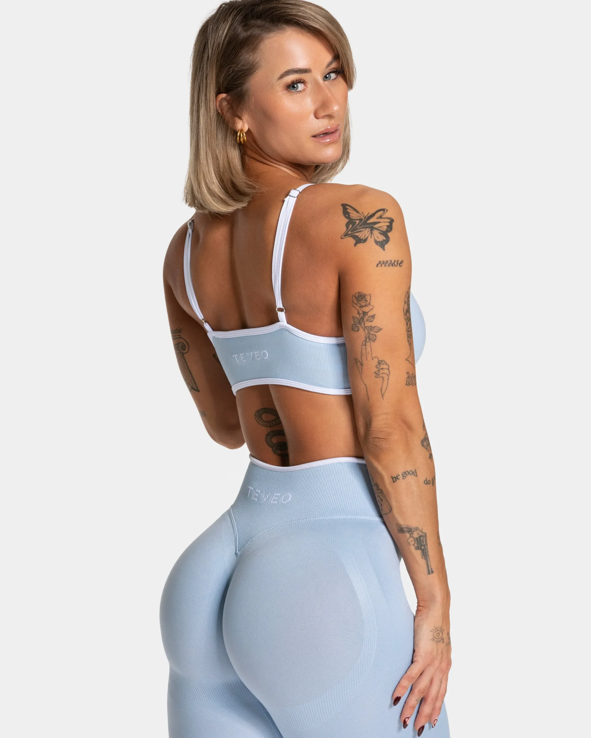 Hot Brassière Ignite « bleu layette » Femme Brassières De Sport