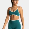 Sale Brassière Ignite « Petrol » Femme Brassières De Sport