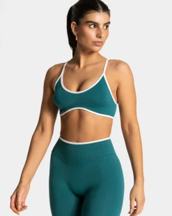 Sale Brassière Ignite « Petrol » Femme Brassières De Sport