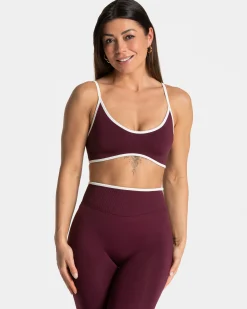 New Brassière Ignite « prune » Femme Brassières De Sport