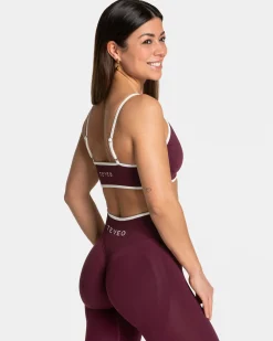 New Brassière Ignite « prune » Femme Brassières De Sport