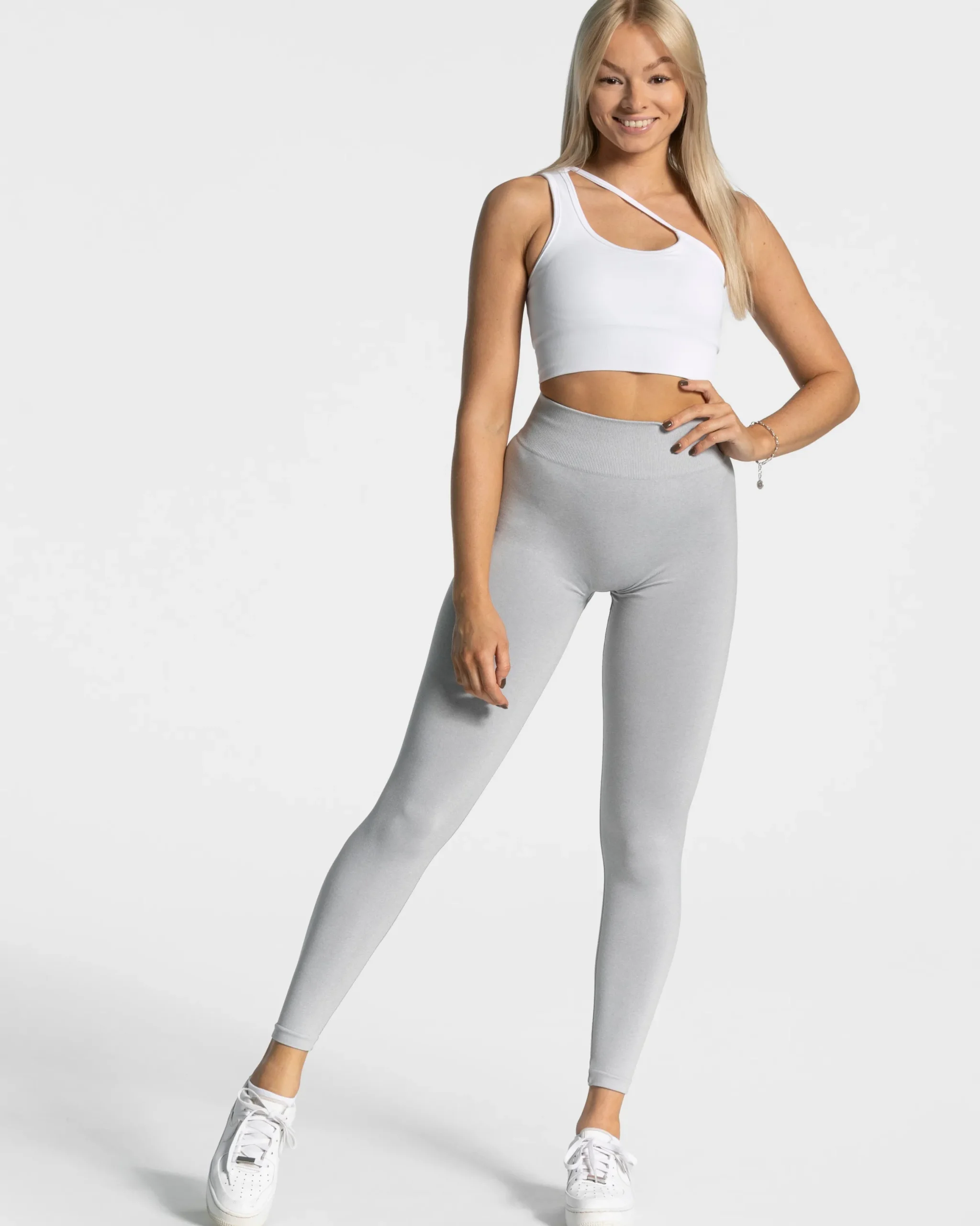 Best Brassière Sassy One Shoulder « blanc » Femme Brassières De Sport