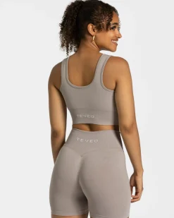Sale Brassière Sensation « gris pierre » Femme Brassières De Sport