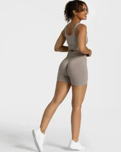 Sale Brassière Sensation « gris pierre » Femme Brassières De Sport