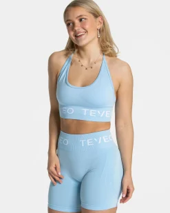 Fashion Brassière Signature Neckholder « Ice Blue » Femme Brassières De Sport
