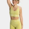 New Brassière Signature Neckholder « Lime » Femme Brassières De Sport