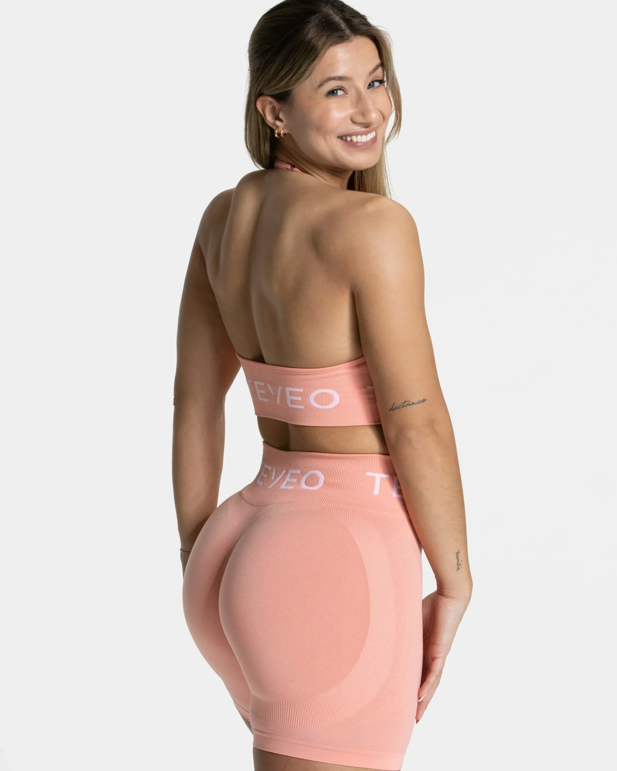 Fashion Brassière Signature Neckholder « Peach » Femme Brassières De Sport