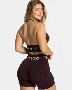 Discount Brassière Signature Neckholder « Merlot » Femme Brassières De Sport