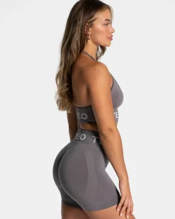 Outlet Brassière Signature Neckholder « graphite » Femme Brassières De Sport