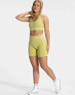 New Brassière Signature Neckholder « Lime » Femme Brassières De Sport