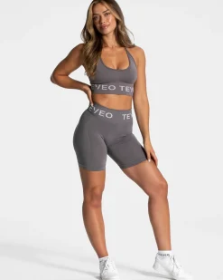 Outlet Brassière Signature Neckholder « graphite » Femme Brassières De Sport