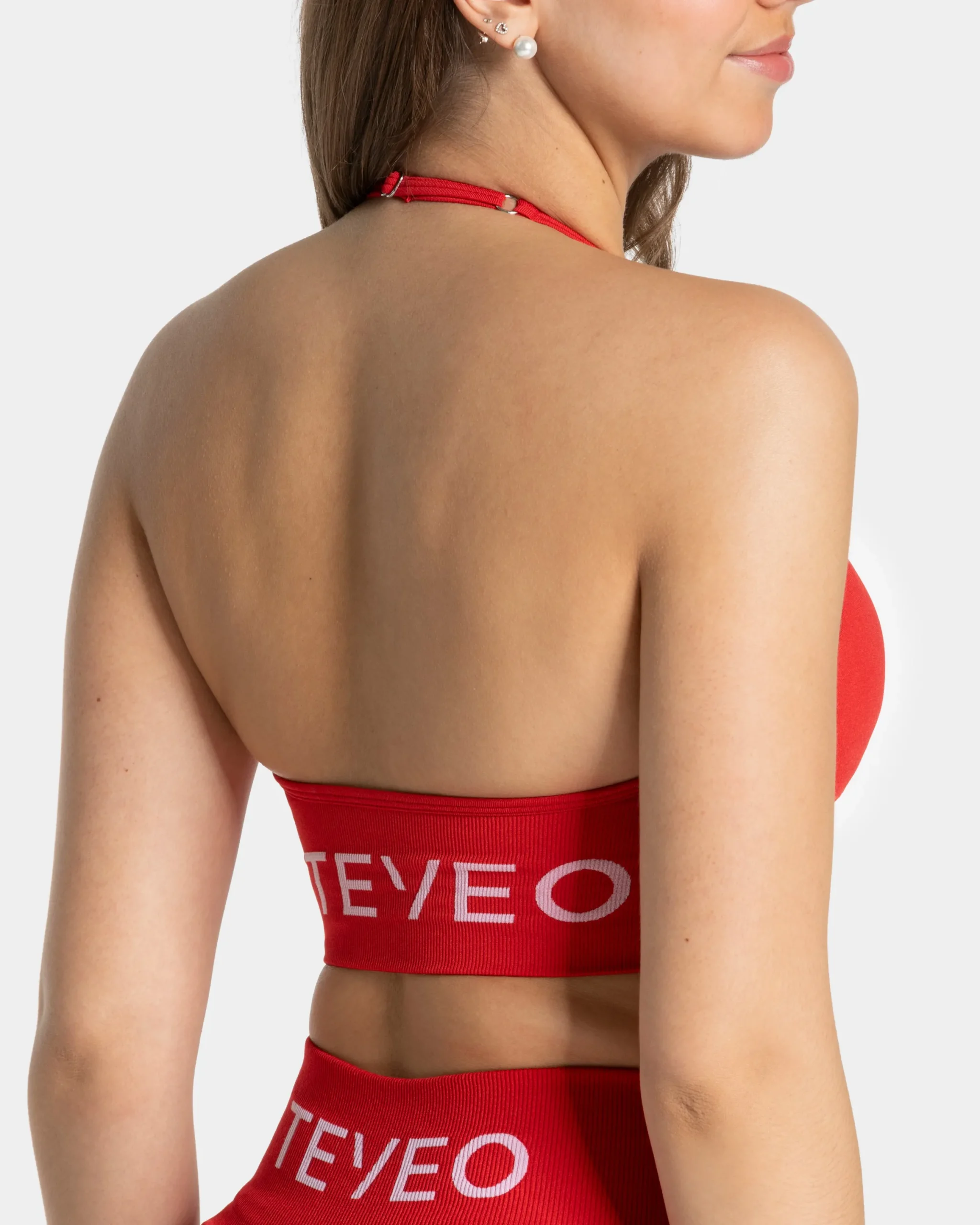 Discount Brassière Signature Neckholder « rouge » Femme Brassières De Sport