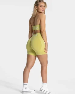 New Brassière Signature Neckholder « Lime » Femme Brassières De Sport