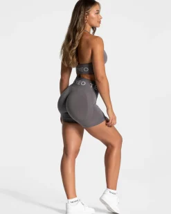 Outlet Brassière Signature Neckholder « graphite » Femme Brassières De Sport