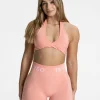 Outlet Brassière Signature Twisted « Peach » Femme Brassières De Sport