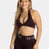 Fashion Brassière Signature Twisted « Merlot » Femme Brassières De Sport
