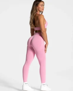 Outlet Brassière Signature Twisted « rose » Femme Brassières De Sport