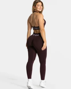 Fashion Brassière Signature Twisted « Merlot » Femme Brassières De Sport