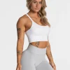 Hot Brassière Statement « blanc » Femme Brassières De Sport
