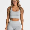 Discount Brassière Statement « gris clair » Femme Brassières De Sport