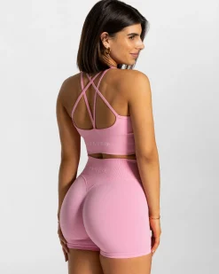 Sale Brassière Statement « rose » Femme Brassières De Sport