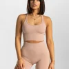 Online Brassière Statement « rose pâle » Femme Brassières De Sport