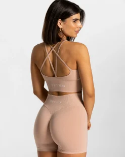 Online Brassière Statement « rose pâle » Femme Brassières De Sport