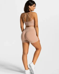Online Brassière Statement « rose pâle » Femme Brassières De Sport