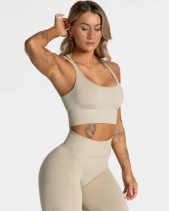Fashion Brassière Statement « sable » Femme Brassières De Sport