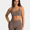 Outlet Brassière Timeless Pro « moka » Femme Brassières De Sport