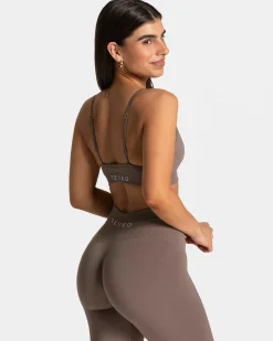 Outlet Brassière Timeless Pro « moka » Femme Brassières De Sport