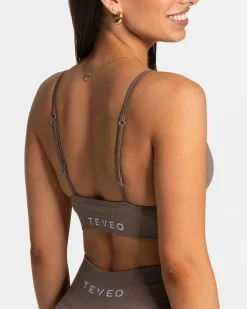 Outlet Brassière Timeless Pro « moka » Femme Brassières De Sport