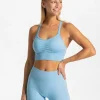 Sale Brassière Timeless Scrunch « bleu layette » Femme Brassières De Sport