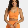 Sale Brassière Timeless Scrunch « orange » Femme Brassières De Sport