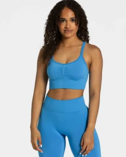 New Brassière Timeless Scrunch « bleu ciel » Femme Brassières De Sport