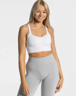 Hot Brassière Timeless Scrunch « blanc » Femme Brassières De Sport